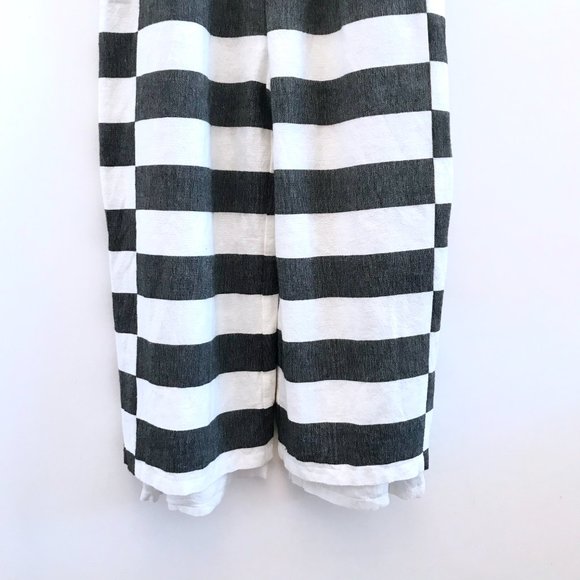 Mara Hoffman Easy Jumpsuit Stripe Black and White - Picture 4 of 9